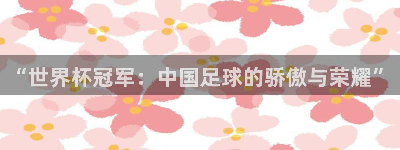 世界杯直播：“世界杯冠军：中国足球的骄傲与荣耀”